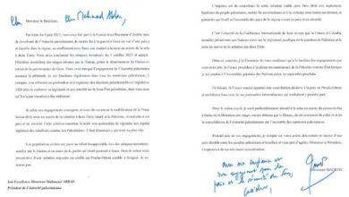 Macron a décidé de reconnaître l'État de Palestine