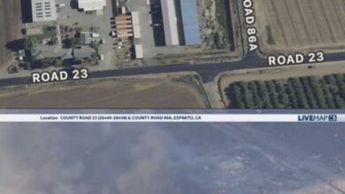 BEFORE & AFTER: Total destruction in Esparto (Yolo County), California
