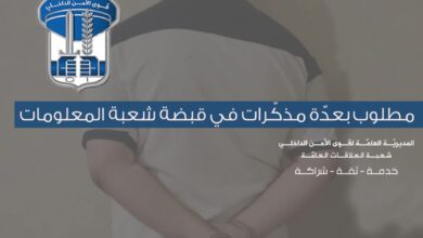  بعد دخوله من سوريا… “شعبة المعلومات” تطيح بمطلوب خطير محكوم بـ10 سنوات