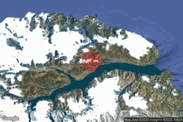 Magnitude 5.6 Earthquake Strikes Near North Coast of Greenland 1 Magnitude 5.6 earthquake Greenlan
