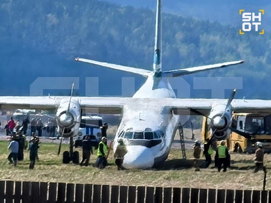 First Footage Emerges from An-24 Crash in Amur Region 1 An-24 crash in Amur regi