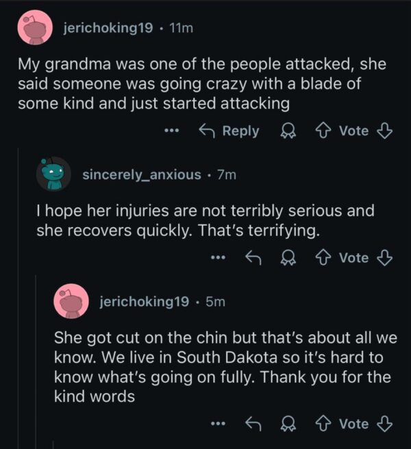Walmart Stabbing in Traverse City: Victim’s Granddaughter Shares Details Online 1 Walmart Stabbing in Traverse City