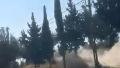 بالفيديو: حادث في رالي لبنان بـ راس نحاش قضاء البترون