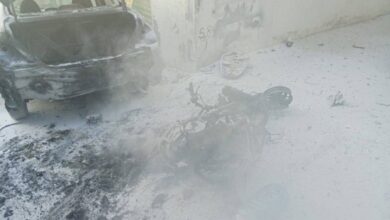 بالفيديو: غارة من مسيّرة استهدفت سيارة في ⁧‫بنت جبيل‬⁩