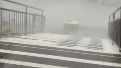 Video: At Least 14 Injured After Powerful Storm Hits Sinaia, Romania