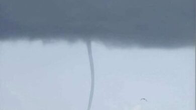 Waterspout Spotted at Long Beach Island, New Jersey This Morning