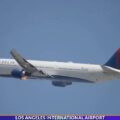 Delta Flight DL446 Engine Fire After Takeoff From LAX - Video