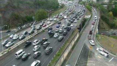 PHOTO: Large traffic jam in Honolulu, Hawaii