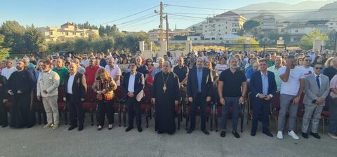 بالصور.. القديسة ريتا تُزيّن قب الياس: تدشين أطول تمثال في الشرق الأوسط ببركة المطران ابراهيم 1 القديسة ريتا