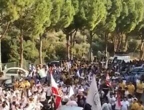 مسيرة روحية في ثانوية مار أنطونيوس تكريمًا لذخائر القديس اسطفان الدويهي