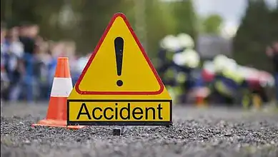 حادث سير على أوتوستراد البوار يسفر عن جرحى وزحمة خانقة