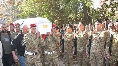 بالصور: تشييع مهيب للمعاون الأول بلال البرادعي يهزّ بعلبك