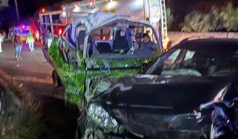 جرحى بحادث سير مروع في المصليح 1 المصليح