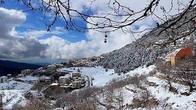 طقس متقلب وماطر في لبنان: ثلوج على المرتفعات وانخفاض ملحوظ بدرجات الحرارة