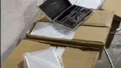 بالفيديو: كمين للجمارك في صيدا يكشف معدات ليزر حارقة ممنوعة