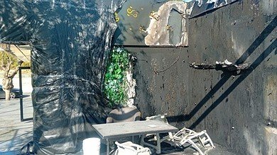 حريق في مطعم بريفون يخضع لتدخل عاجل من عناصر الدفاع المدني