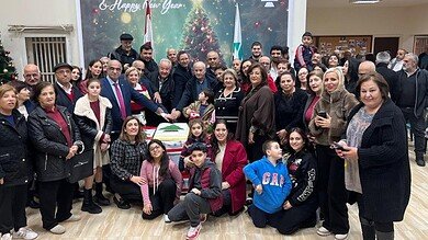 حزب الكتائب يحتفل بالأعياد في كفرعبيدا بحضور حزبي واسع