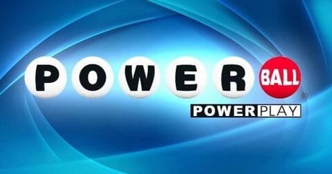 Powerball lottery ticket with blank winning numbers for December 1 draw