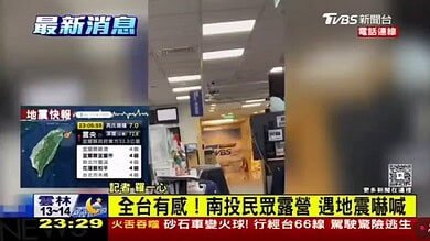 Video: Powerful Earthquake Strikes Taiwan; Some Models Forecast Up to M7.1