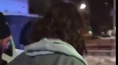Video: Moment suspect detained after car ramming at Chabad Lubavitch World Headquarters