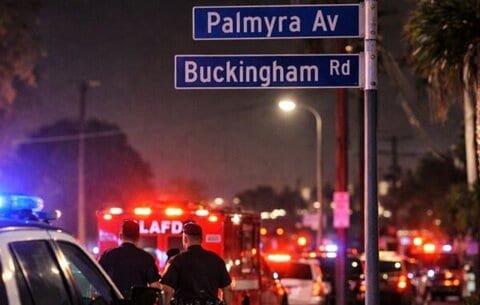 Los Angeles shooting leaves one injured near Palmyra and Buckingham