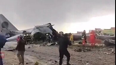 Video: Bolivian Air Force plane crashes in El Alto with multiple fatalities reported