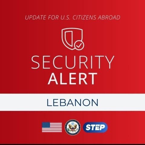 تحذير أمني للأميركيين في لبنان: دعوة للمغادرة عند الإمكان