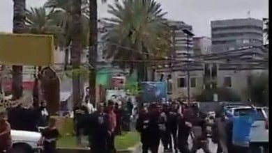 بالفيديو.. إشكال كبير بين سوريين في صيدا