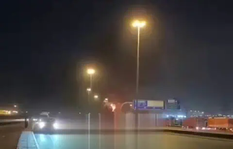 Video Purports to Show Scene from U.S. Embassy in Riyadh