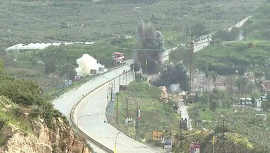 الجيش اللبناني يخلي جسر القاسمية في صور بعد تهديد إسرائيلي
