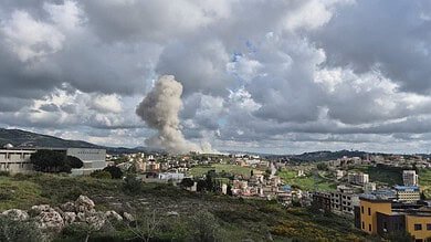 سلسلة غارات استهدفت مفترق حي المسلخ عند جادة نبيه بري في النبطية
