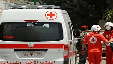 وفاة عنصر في الصليب الأحمر بعد استهدافه بطائرة مسيّرة في بلدة بيت ياحون