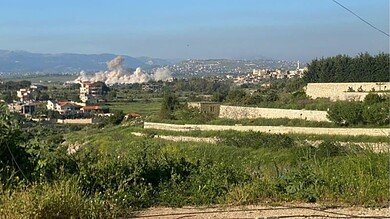 تفجيرات إسرائيلية في القنطرة وديرسريان وبيت ليف