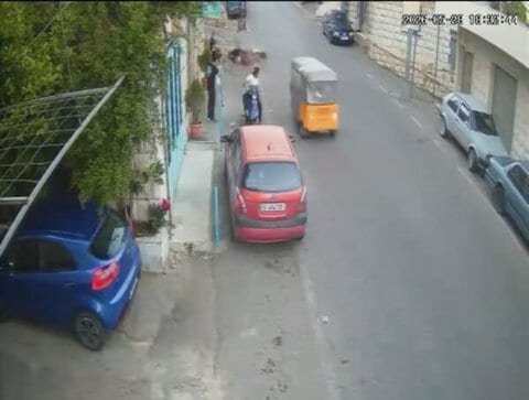 بالفيديو: حادث سير على طريق عام بيصور - قضاء عاليه