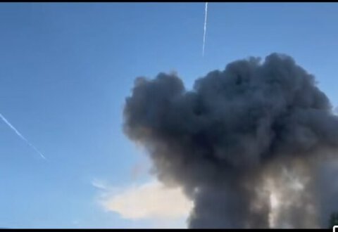 بالفيديو: الغارات في محيط مستشفى النجدة الشعبية في النبطية