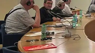 بالصور: ماذا قال المطران خيرالله في اجتماع أوروبي؟