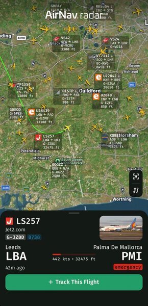 Jet2 Flight LS257 Declares Emergency, Diverts to London Stansted 1 Jet2 Flight LS257 Declares Emergency, Diverts to London Stansted