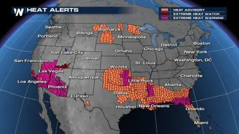 Extreme Heat: 120 million Americans under heat alerts as dangerous temperatures grip the US