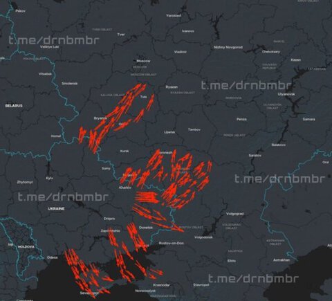 Ukraine Launches Large-Scale Drone Attack Targeting Crimea and Western Russia