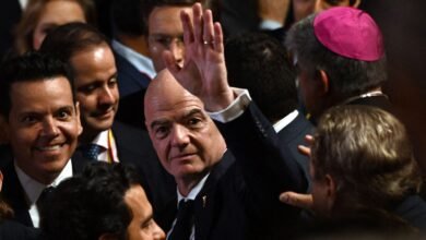 رئيس الاتحاد الدولي لكرة القدم (فيفا) جياني إنفانتينو