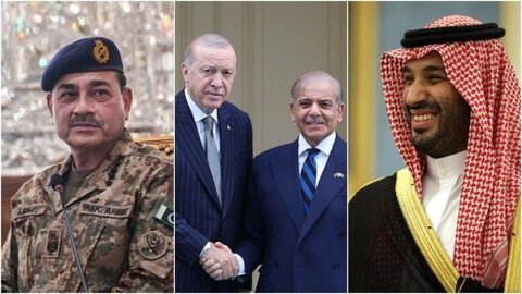 Photo: cedarnews.net قمة ثلاثية في جدة واتفاق دفاع مشترك مرتقب بين السعودية وتركيا وباكستان