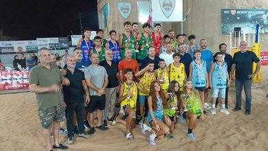 أبي كرم والشبيب: أبي كرم والشبيب بطلا لبنان بالكرة الطائرة الشاطئية