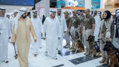 محمد بن راشد يزور معرض أبوظبي الدولي للصيد والفروسية 2026