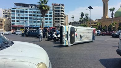 إصابة 3 عناصر: إصابة 3 عناصر من الدفاع المدني بحادث سير في صيدا