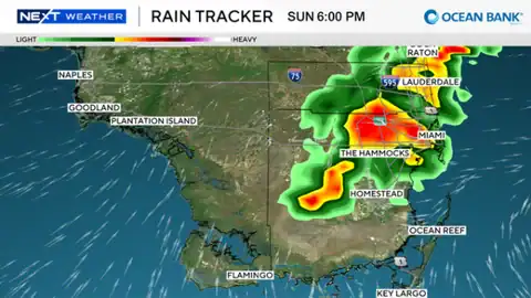 South Florida braces for afternoon thunderstorms as heat index climbs into triple digits