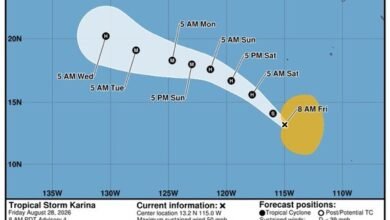Tropical Storm Karina Could Become Major Hurricane This Weekend 3 Tropical Storm Karina Could Become Major Hurricane This Weekend