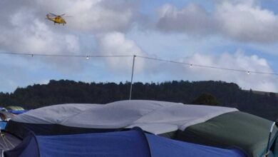 Big Church Festival Sign Collapse Injures Multiple People as Emergency Crews Rush to Scene