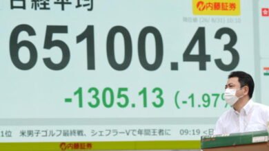 Asian shares mixed