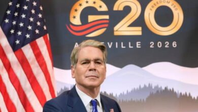 Bessent heads G20