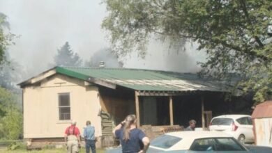 Crews respond to home fire